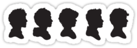 Silhouettes Image - You Re A Directioners (600x576)