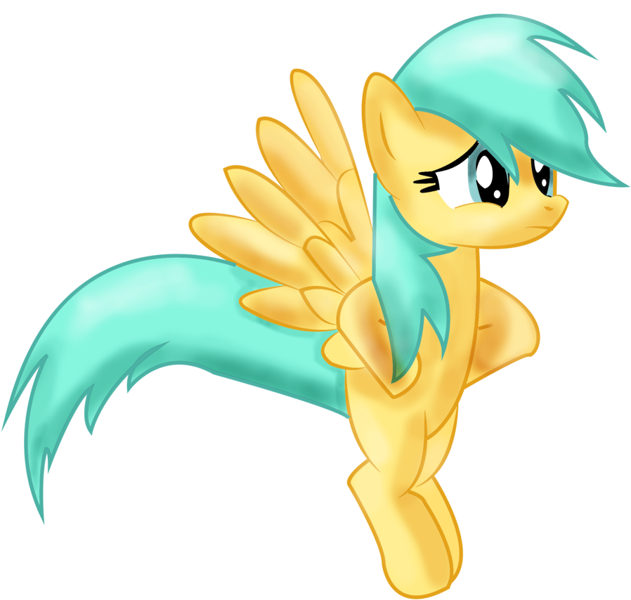 Water-horse, Safe, Simple Background, Sunshower Raindrops, - Cartoon (900x960)