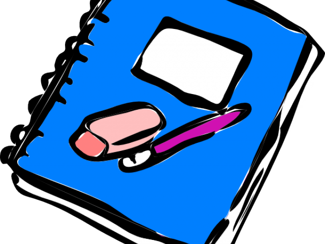 Picture Royalty Free Stock Notebook Free On Dumielauxepices - Cartoon Picture Of Homework (640x480)