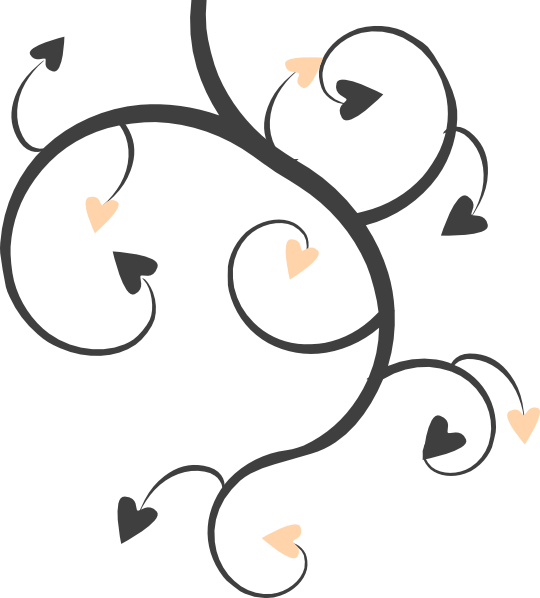 Love Clip Art At Clker Com Vector Ⓒ - Swirl Clip Art (540x598)