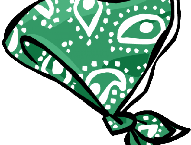 Handkerchief Clipart Transparent - Transparent Background Bandana Icon (640x480)
