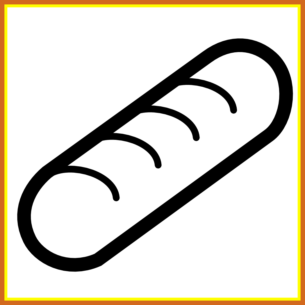 Hot Dogs Clipart Black And White - Banh Mi Meme (1049x1049)