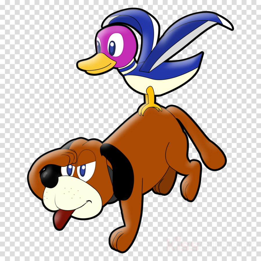 Duck Hunt Dog Render Clipart Super Smash Bros - Coffee Grounds Clip Art (900x900)