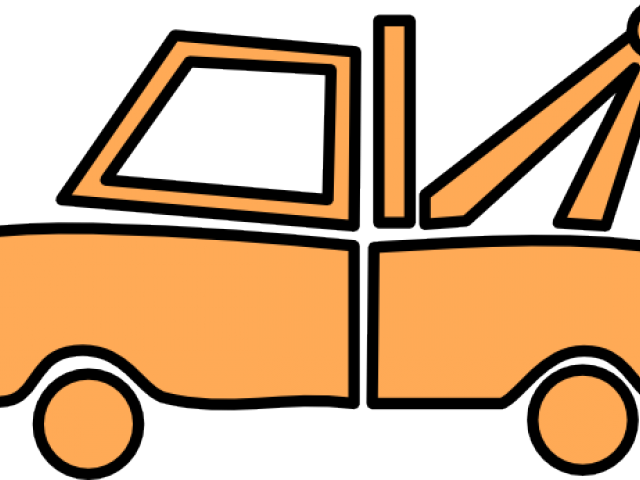 Tow Truck Clipart - Happy Thanksgiving Towing (640x480)