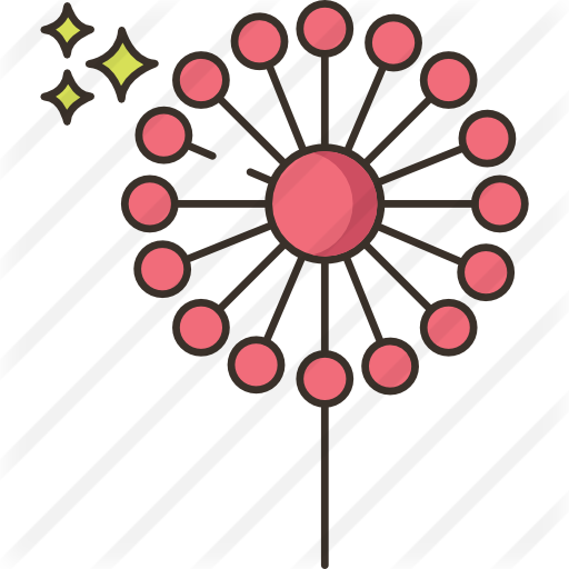 Dandelion Free Icon - Lottery Wheel Icon (512x512)