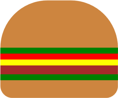 Let's Make Our Burger Look Better By Adding Border-radius - Let's Make Our Burger Look Better By Adding Border-radius (500x400)