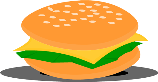 Burger Clipart Bun - Fast Food (600x630)