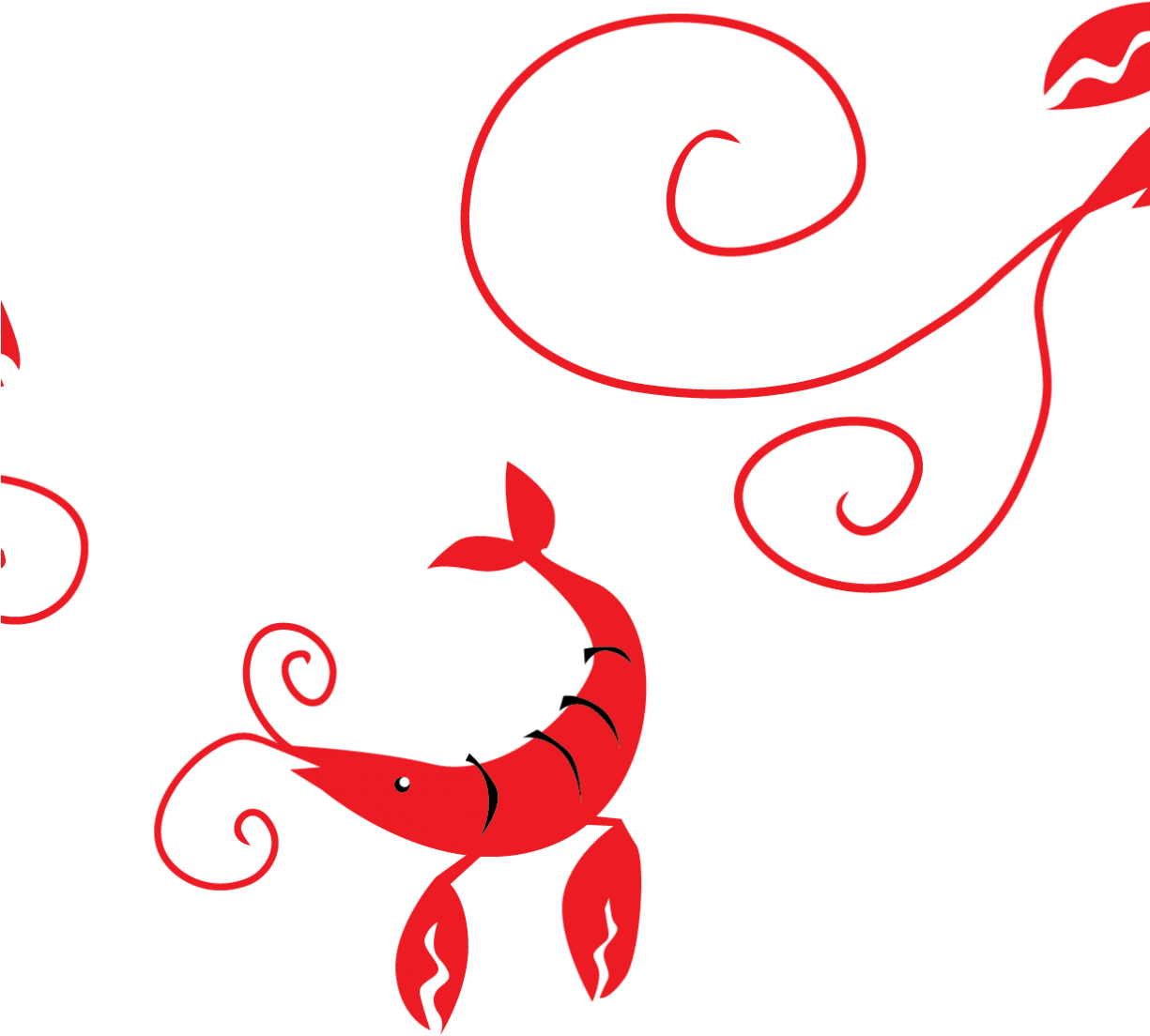 Crawfish Clipart Cajun Graphics Illustrations Free - Crawfish Art New Orleans (1224x1224)