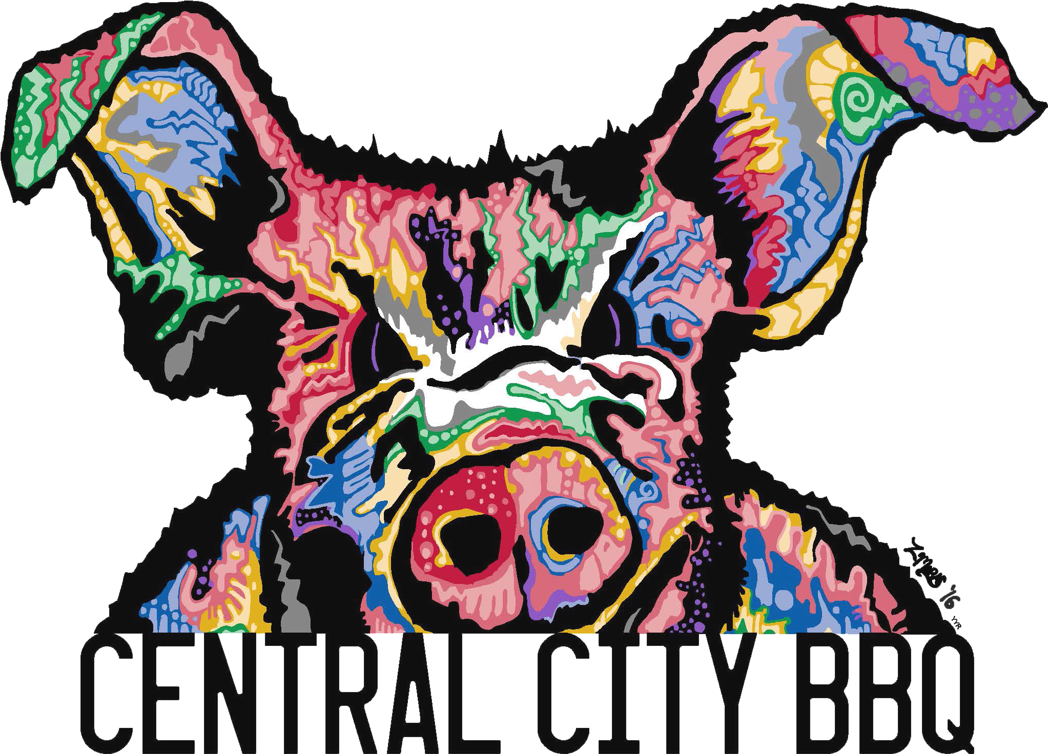 Central City Bbq New Orleans Central City Bbq New Orleans - Illustration (2200x1595)