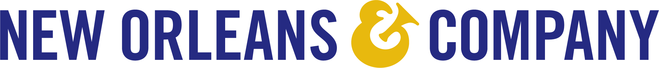New Orleans & Company Logo Usage - New Orleans And Company Logo (2248x234)