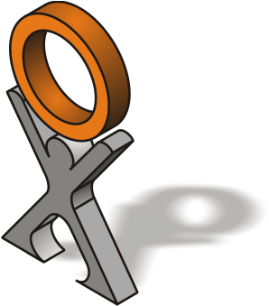 Hole Was Left Over Night For Backfilling And Paving - Circle (379x338)