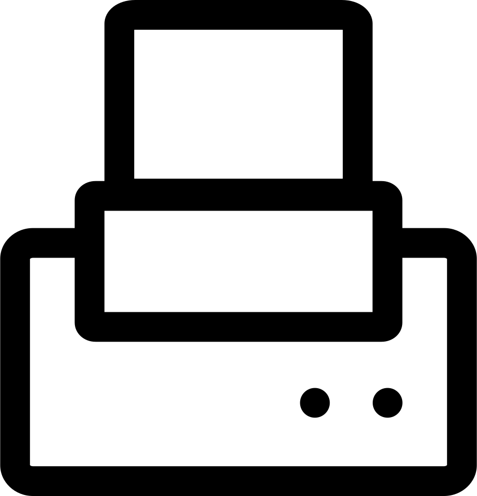 Font Fax Machine Comments - Camera Top View Icon (942x980)