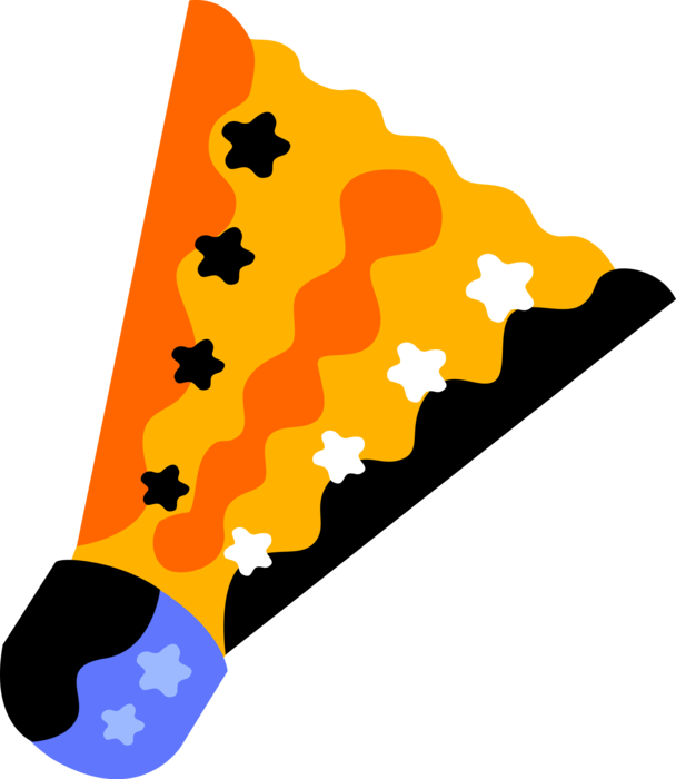 Vector Illustration Of Sport Of Badminton Shuttlecock - Vector Illustration Of Sport Of Badminton Shuttlecock (608x700)