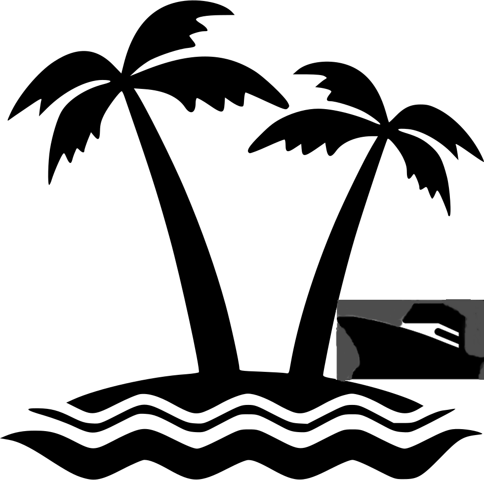 Boat & Island Cruises - Island Icon Png (980x972)