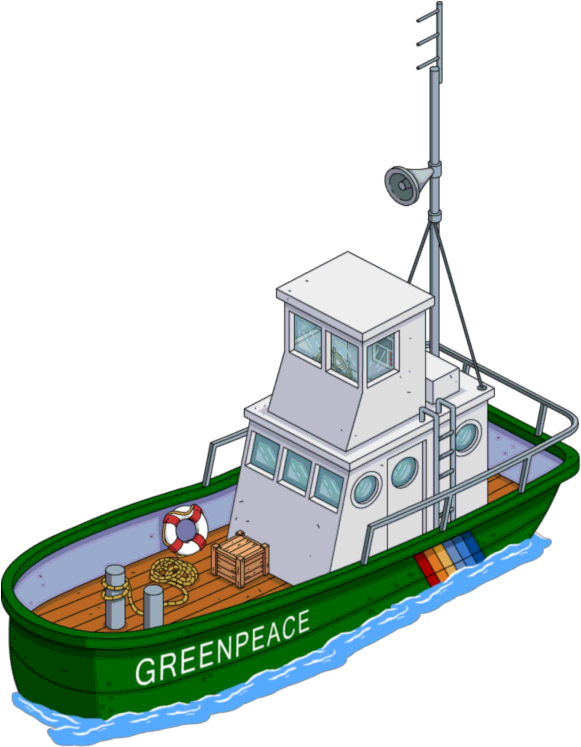 Greenpeace Boat - - Fishing Trawler (618x776)