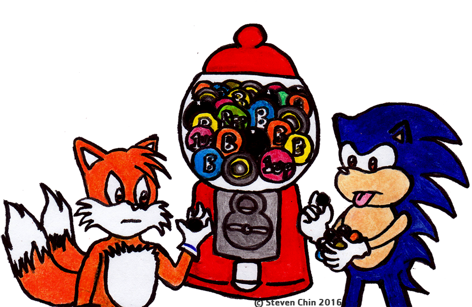 Sonic The Hedgehog - Cartoon (1000x639)