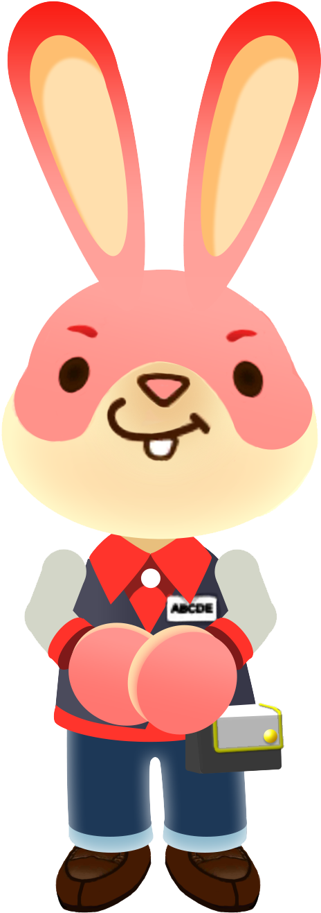 Nintendo Clipart Arcade - Nintendo Badge Arcade Bunny (620x1375)