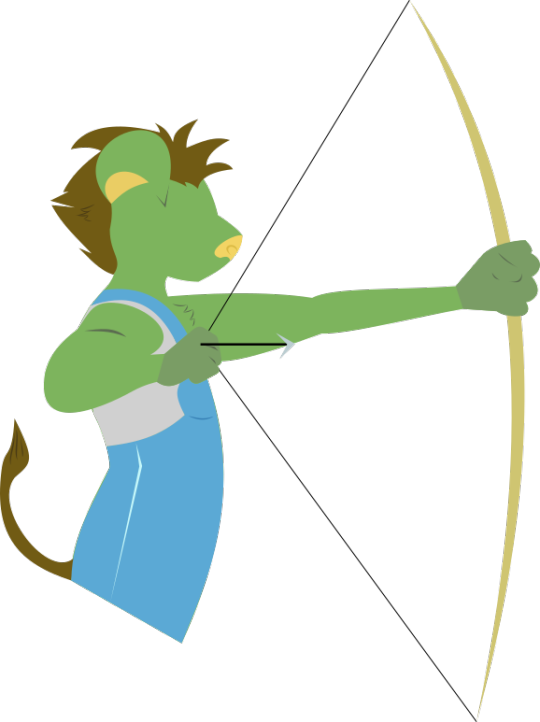 Green Bow Cliparts - Cartoon (540x722)