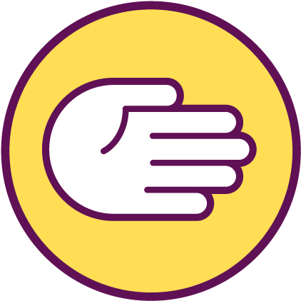 Your Hand - Circle (453x445)