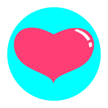 Log In With Itch - Heart (347x347)