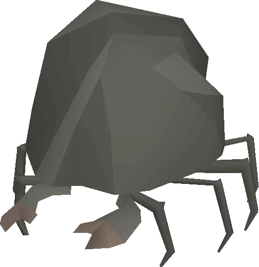 Ultimate Rock Paper Scissors - Rock Crab Runescape (523x540)