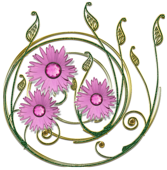 Shewillbefearless 75 9 Flower Png By Melissa-tm - Clipart Funeral Flowers (345x350)