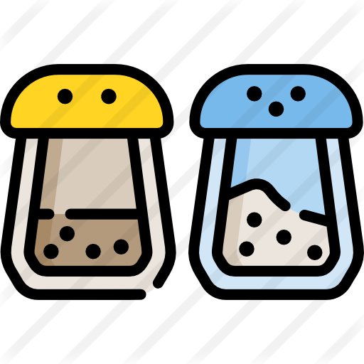 Salt And Pepper Free Icon - Salt And Pepper Free Icon (512x512)