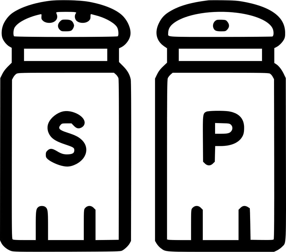 Salt Pepper Spices Comments - Salt And Pepper Shakers (980x862)