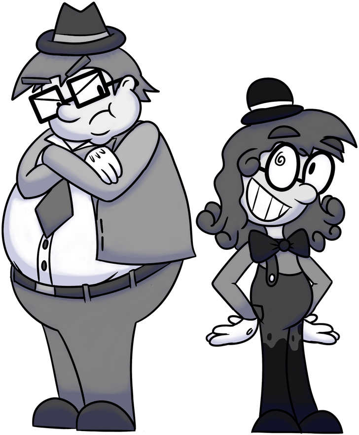 A Big Salt And A Little Pepper By Jps-jaycee - Cartoon (852x938)