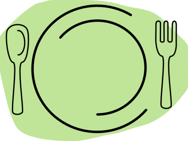 Plate Clipart Gray - Circle (640x480)
