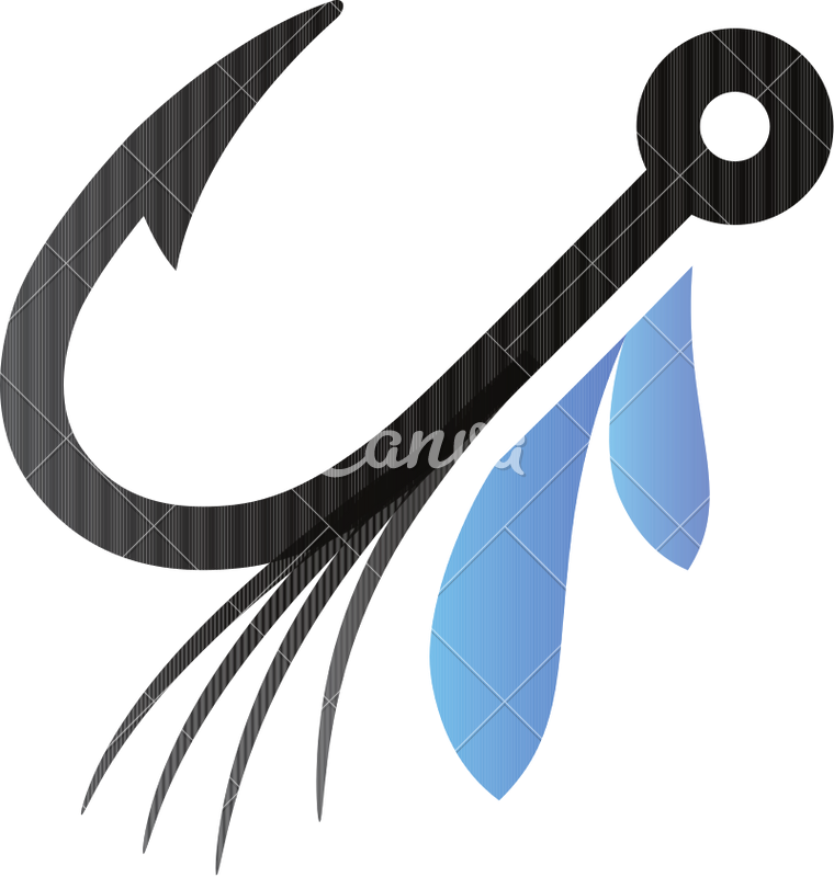 Duo Tone Icon - Fishing Lure Icon (760x800)