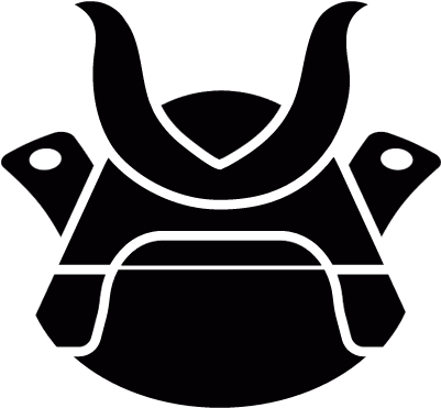 Samurai Helmet Vector - Samurai Icon Render (400x400)