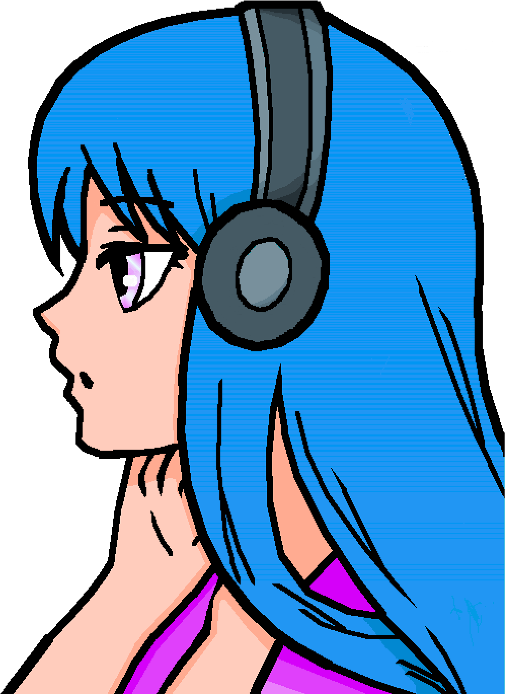 Dat Emo Chick - Ldshadowlady Fan Art (1008x1392)