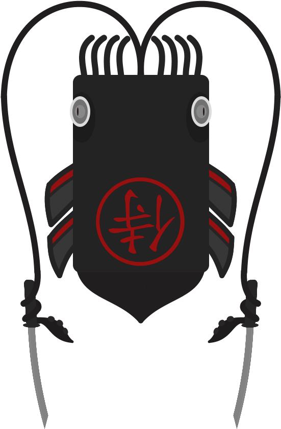 Animalsamurai Kraken - Emblem (800x1000)