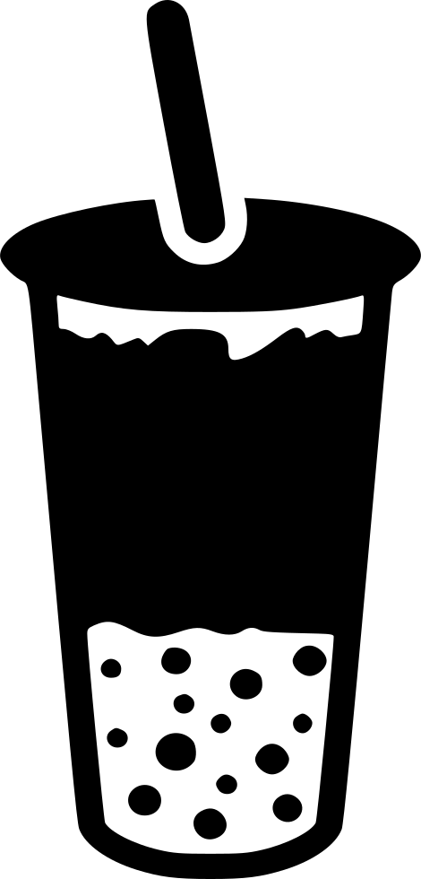 Png File - Bubble Tea Icon Png (470x980)