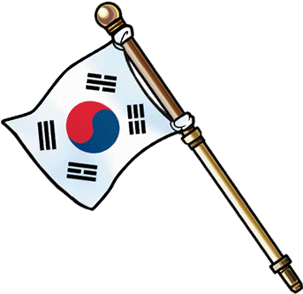 South Korea Flag Png - South Korea Flag (380x380)