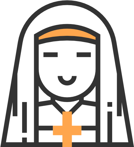 Nun Free Icon - Nun Free Icon (512x512)