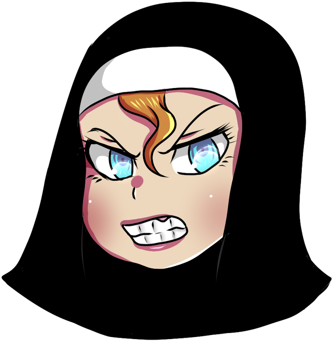 Nun By Lofi-senpai - Illustration (894x894)