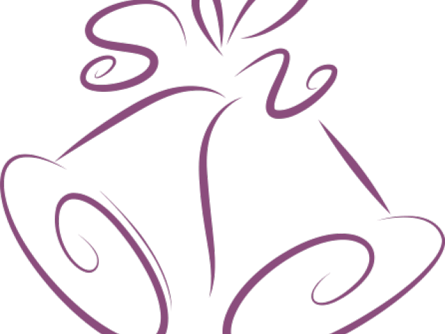 Wedding Bells Picture - Black And White Wedding Bells (640x480)