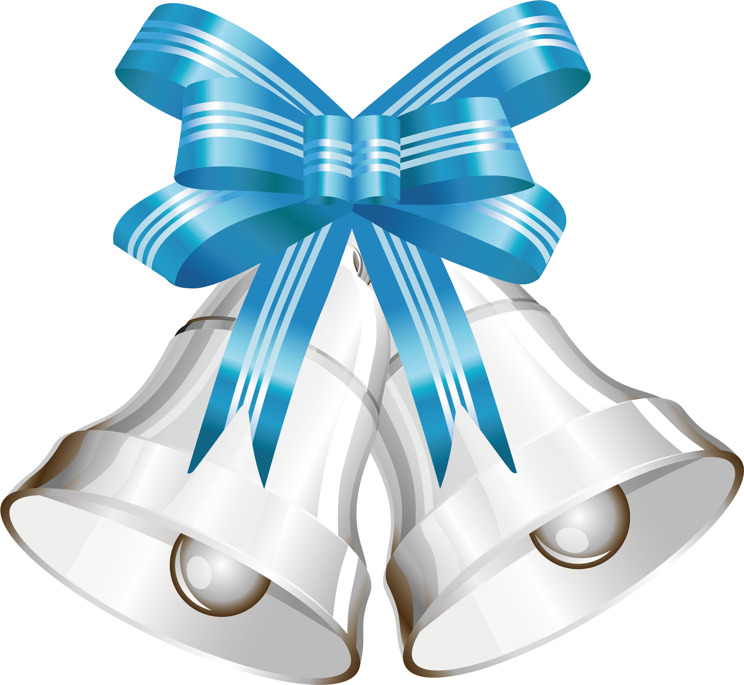 2917 X 2917 16 - Transparent Wedding Bells (2917x2917)