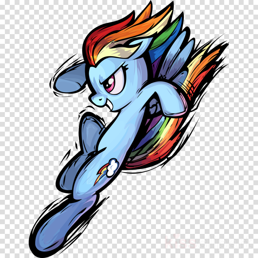 Rainbow Dash Fighting Is Magic Clipart Rainbow Dash - Transparent Mauritius Map Outline (900x900)