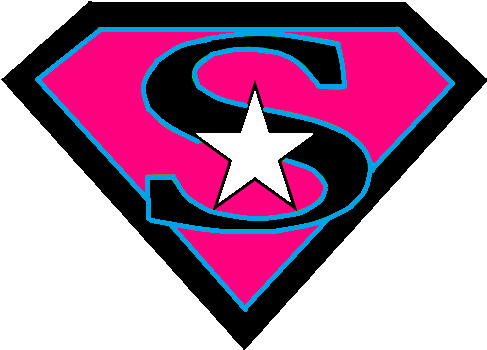 Superstar Clip Clipart - Embroidery (577x420)