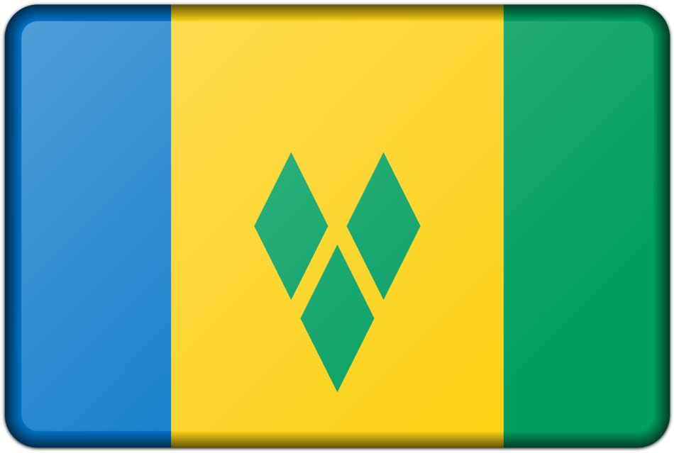 Flag Of Saint Vincent And The Grenadines Chateaubelair - Flag Of Saint Vincent And The Grenadines (1125x750)