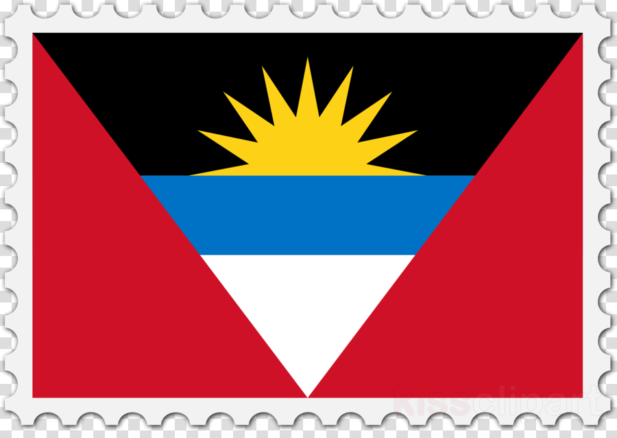 Antiguan Flag Clipart Flag Of Antigua And Barbuda Flag - Antigua And Barbuda Flag (900x640)