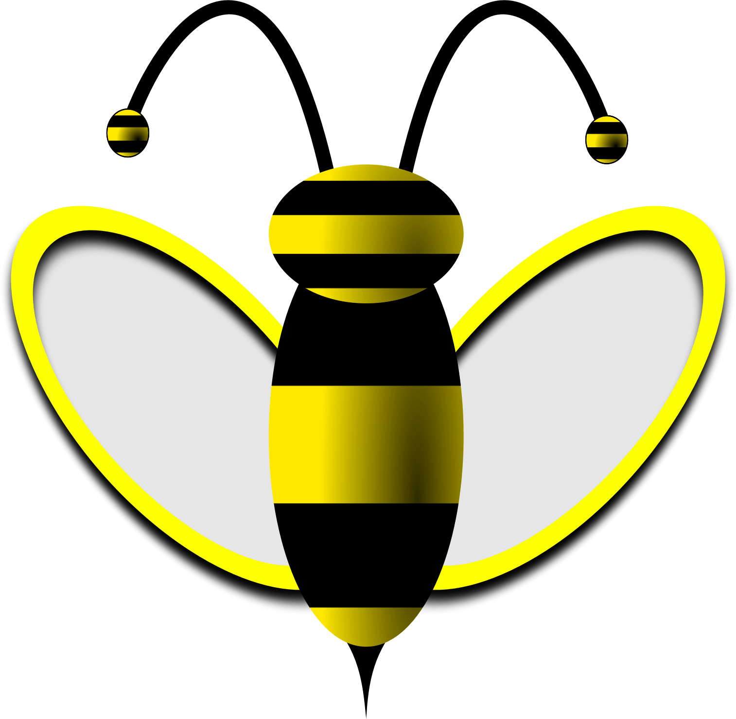 Busy Bee Funny Clipart Cliparthut - Gambar Madu Tawon (1514x1479)