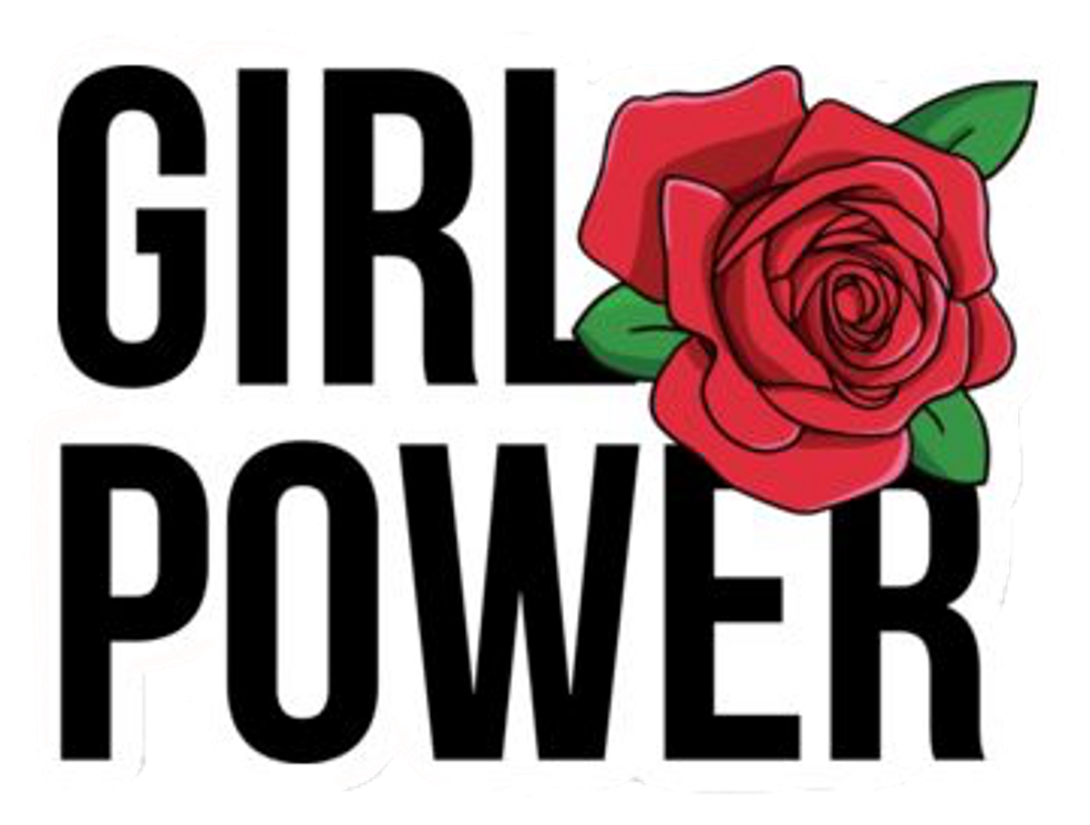 Art Sticker - Sticker Tumblr Girl Power (1024x983)