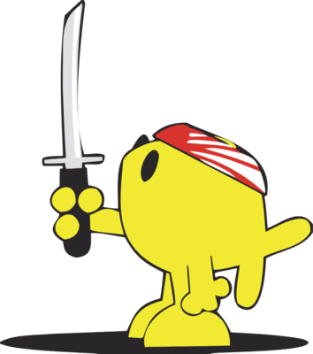 Samurai Christian Fish - Samurai Christian Fish (354x400)