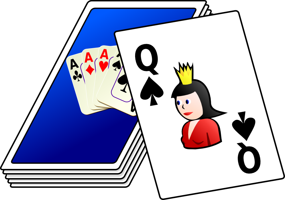 Cards Clip Art - Deck Clipart (1000x702)