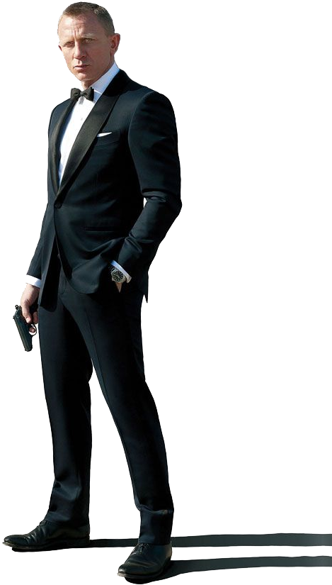 James Bond Png - James Bond No Background (684x877)