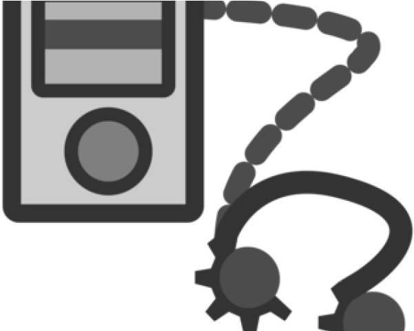 Headphones Clipart Mp3 Player - Headphones Clipart Mp3 Player (640x480)